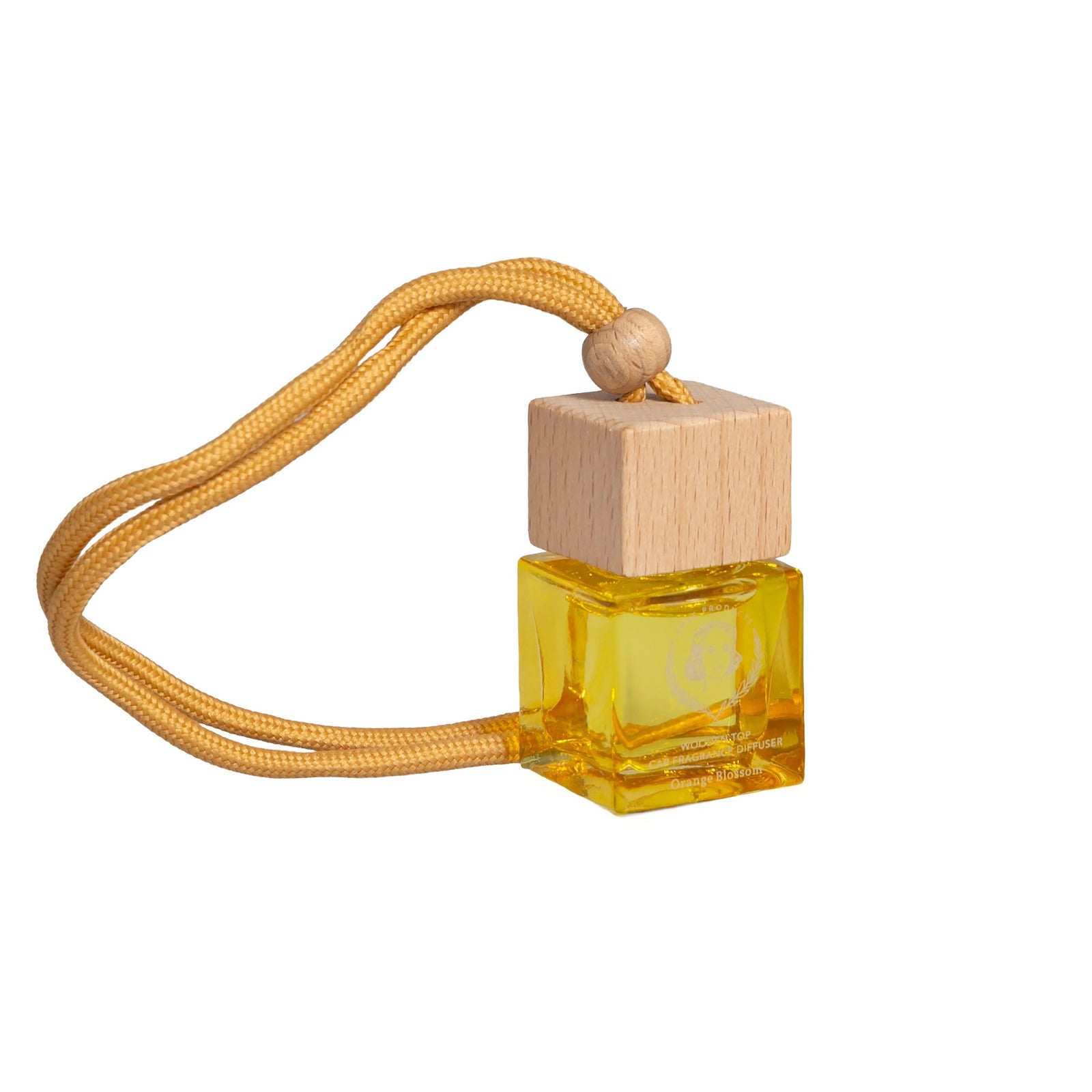 Car Mini Wooden Diffuser 10ml | Orange Blossom