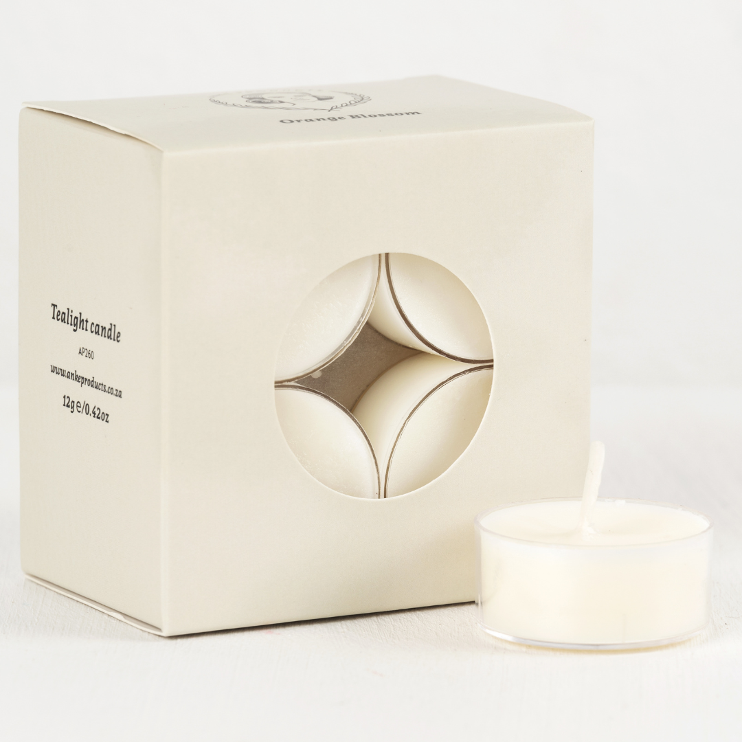 Tea-light Soy Candles | Orange Blossom