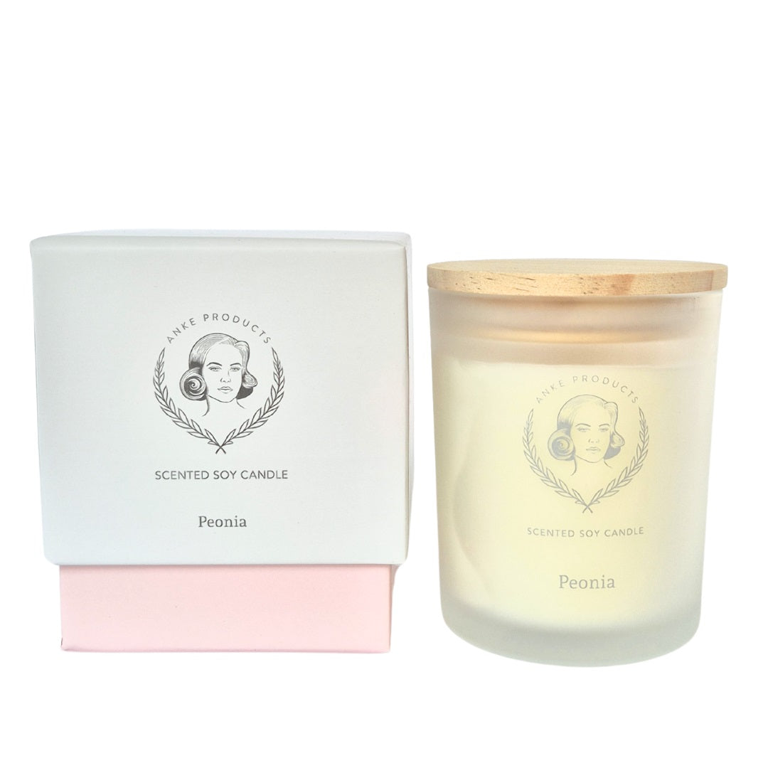 160g Scented Soy Candle | Peonia