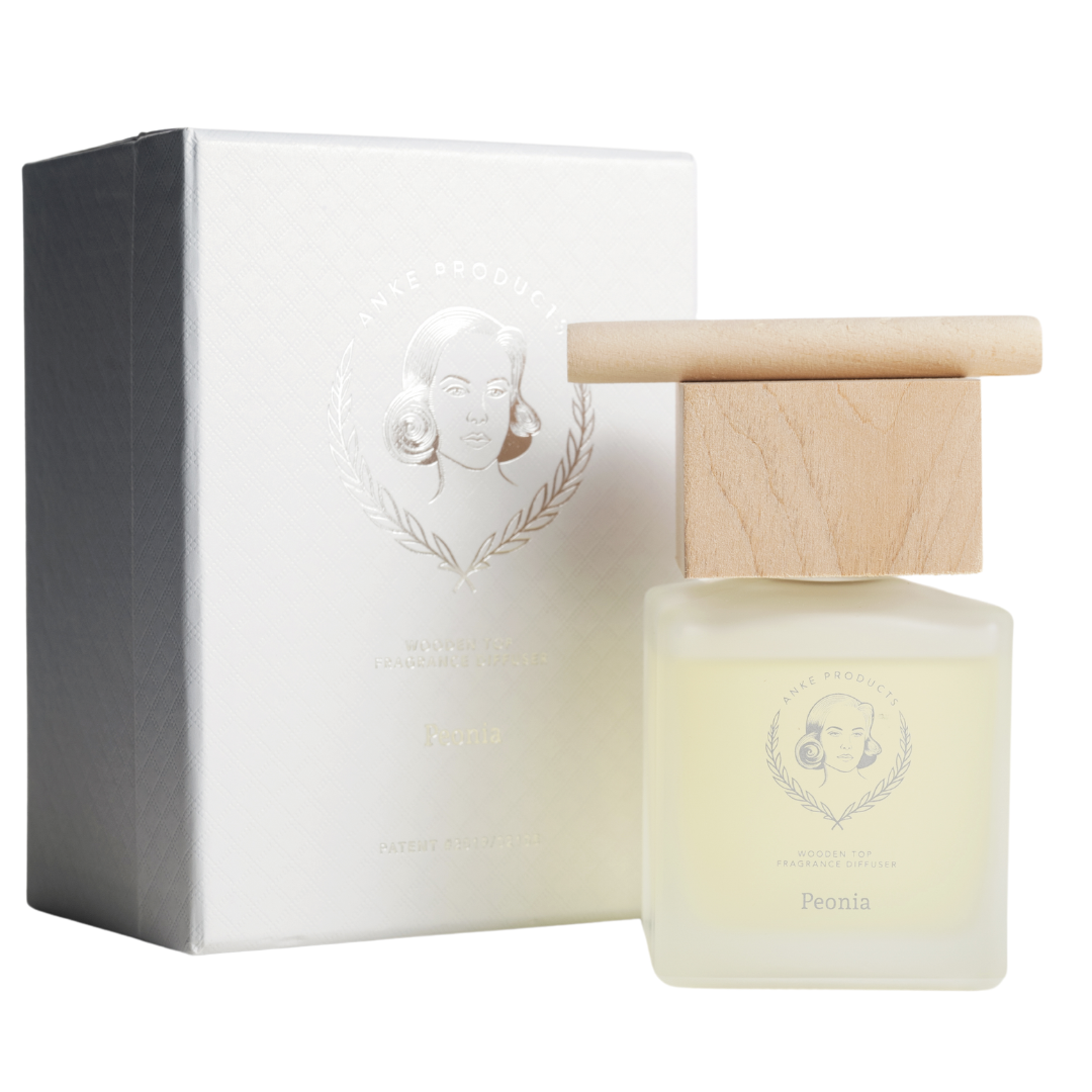 Wooden Top Diffuser 160ml | Peonia