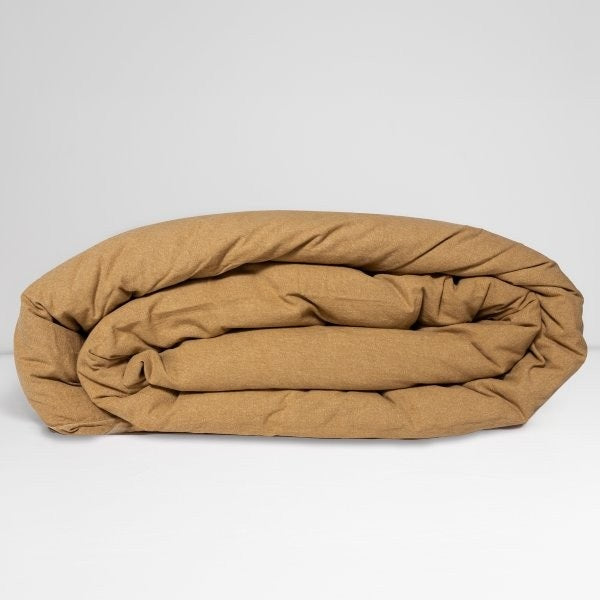 100% Organic Cotton Canvas Duvet | King | Clay