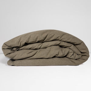 100% Organic Cotton Canvas Duvet | King | Khaki