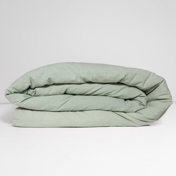 100% Organic Cotton Canvas Duvet Cover | Queen | Laurel