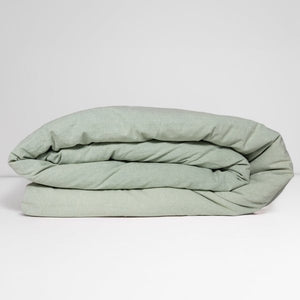 100% Organic Cotton Canvas Duvet Cover | King | Laurel