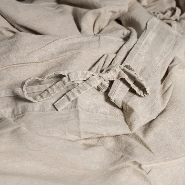 100% Organic Cotton Canvas Duvet | King | Natural
