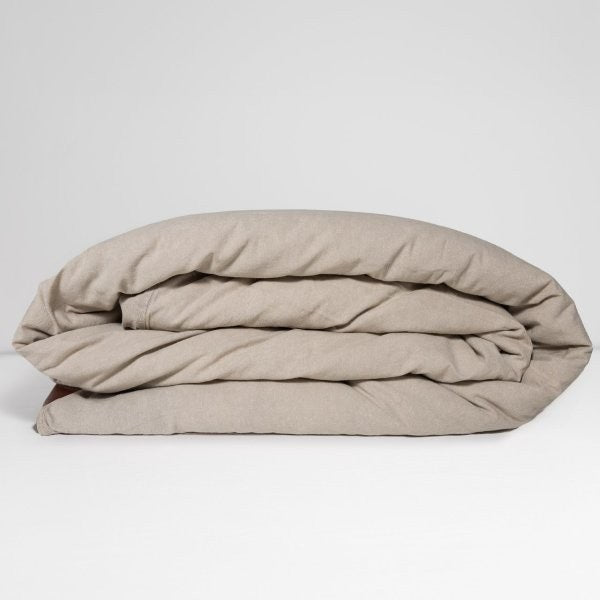 100% Organic Cotton Canvas Duvet | King | Natural