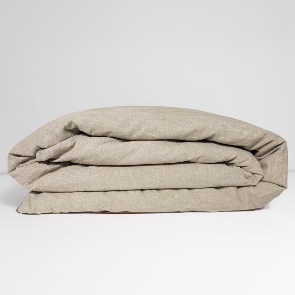 100% Organic Cotton Canvas Duvet | King | Olive