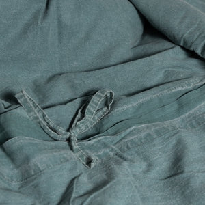 100% Organic Cotton Canvas Duvet | King | Scarab