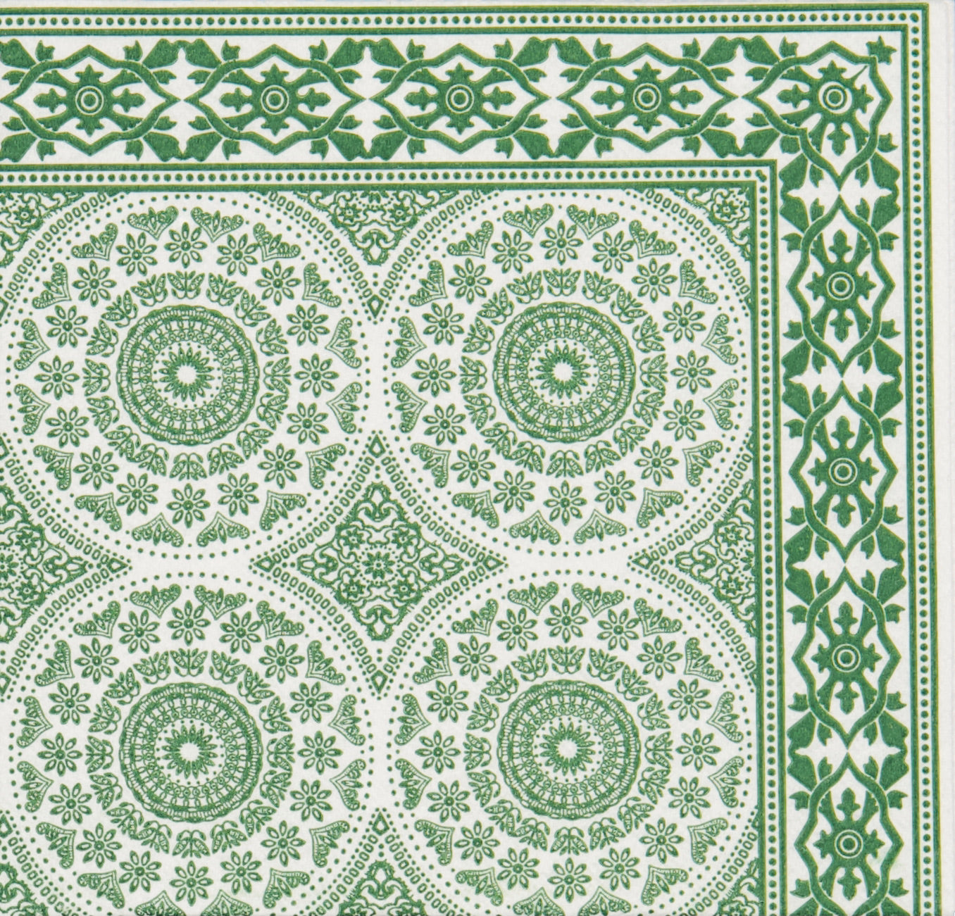 Napkins | Shweshwe Green