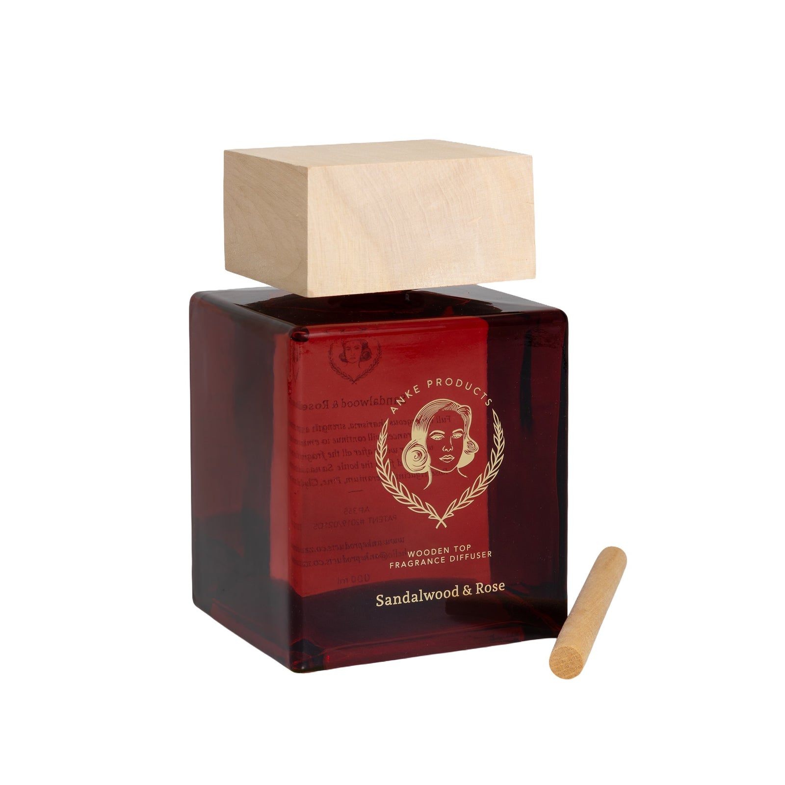 Wooden Top Diffuser 1L | Sandalwood Rose