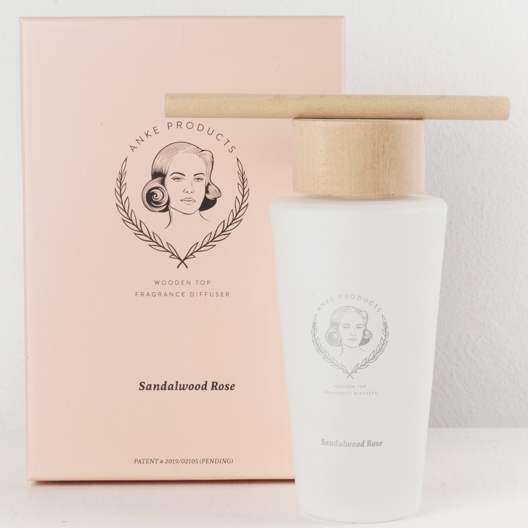 Wooden Top Foyer Diffuser 500ml | Sandalwood & Rose