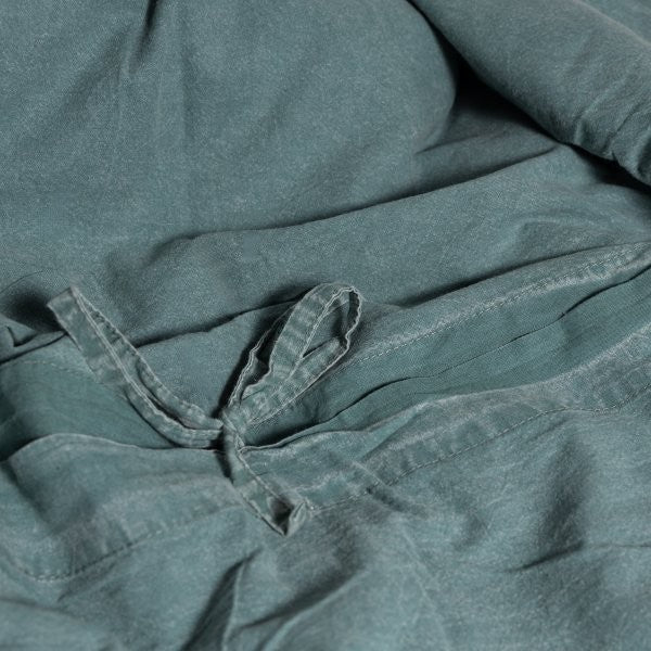 100% Organic Cotton Canvas Duvet Cover │ King XL │ Scarab