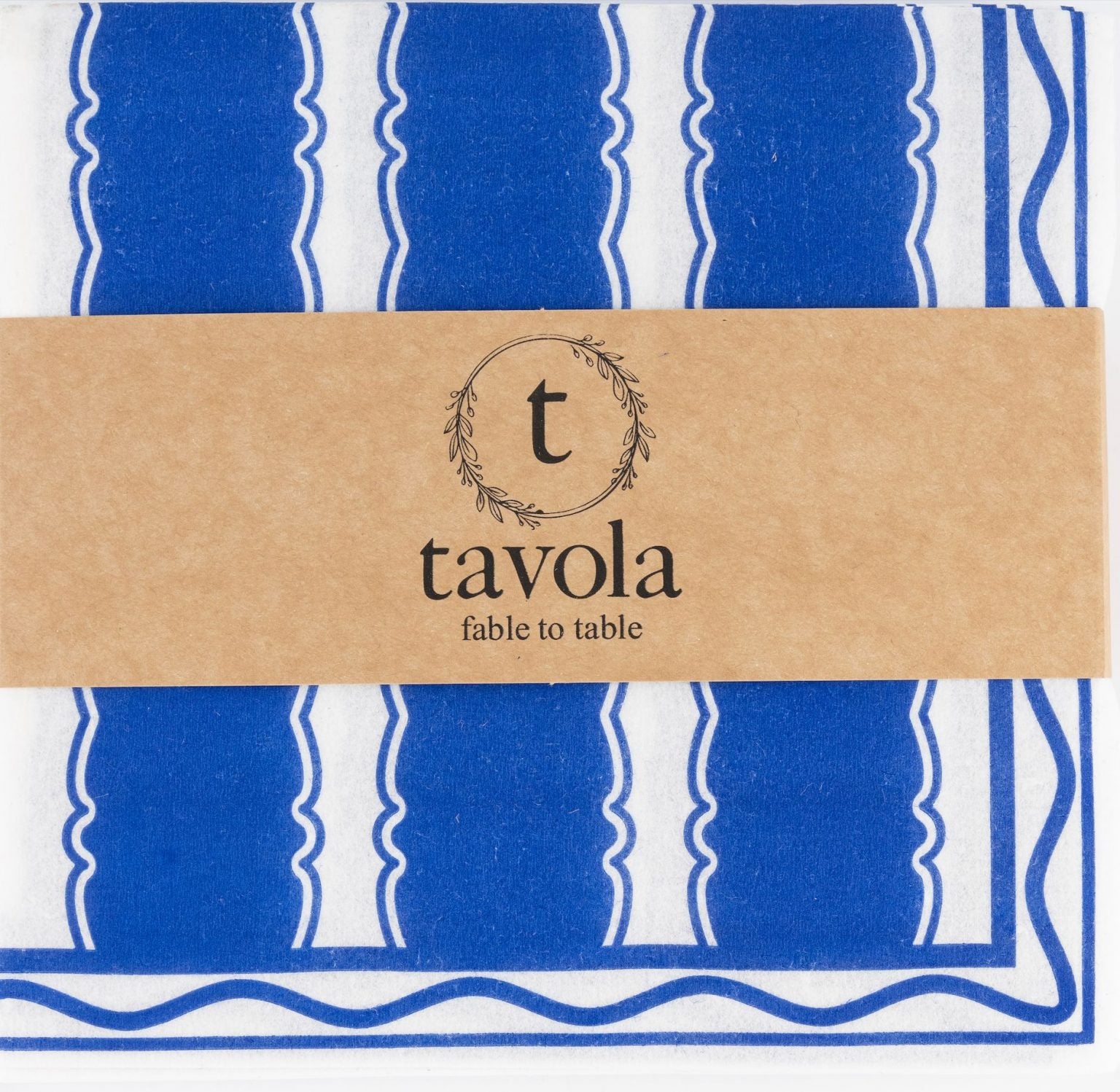 Napkins | Stripe Blue