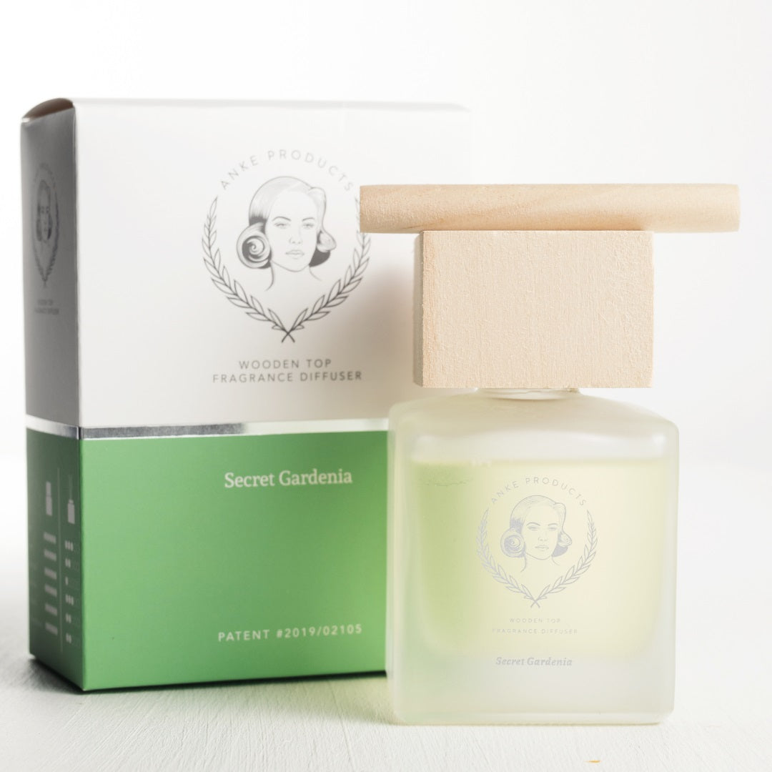 Wooden Top Diffuser 120ml Retail |  Secret Gardenia