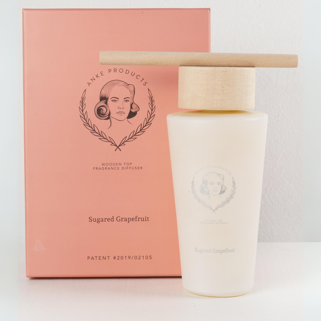 Wooden Top Foyer Diffuser 500ml | Sugared Grapefruit