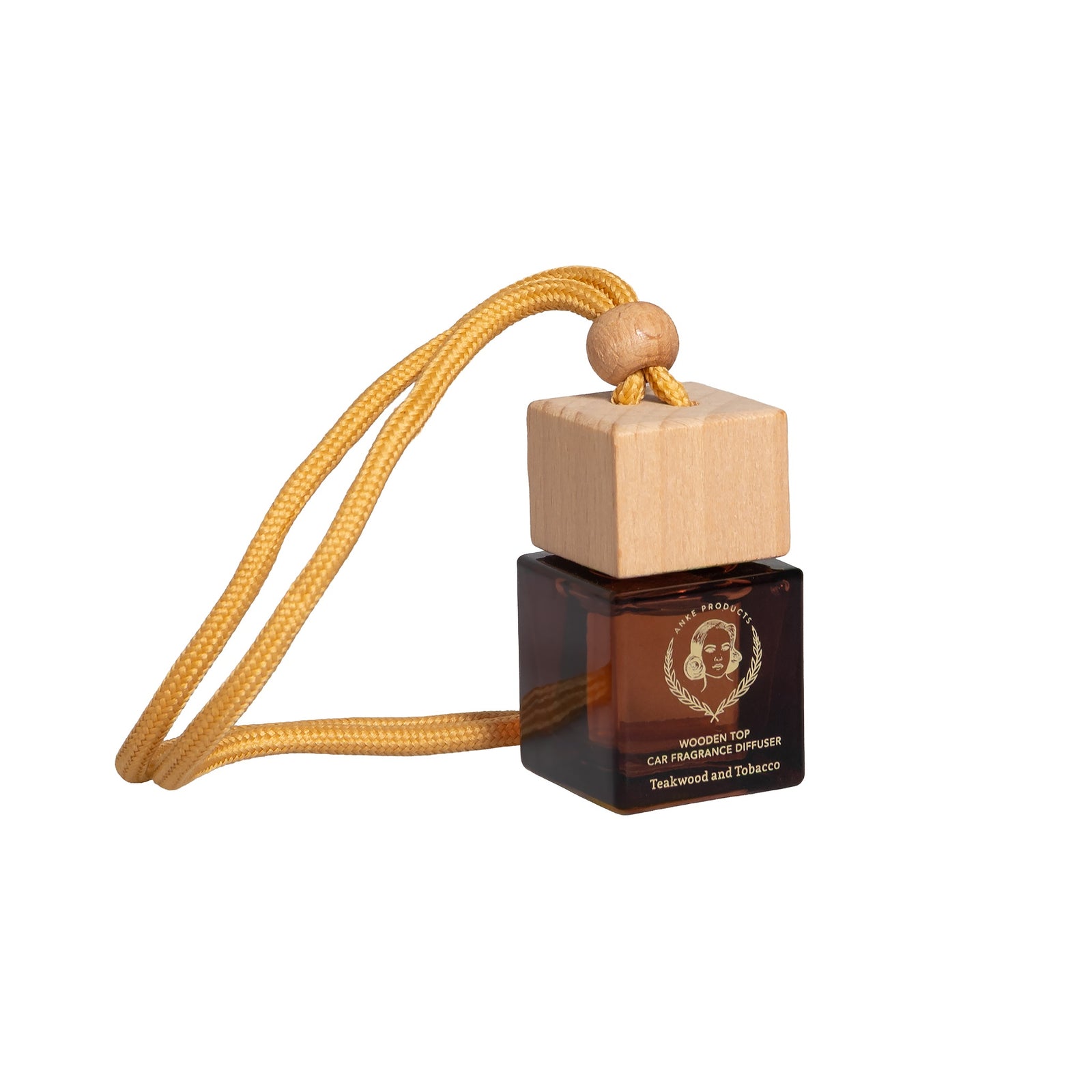 Car Mini Wooden Diffuser 10ml | Teakwood Tobacco