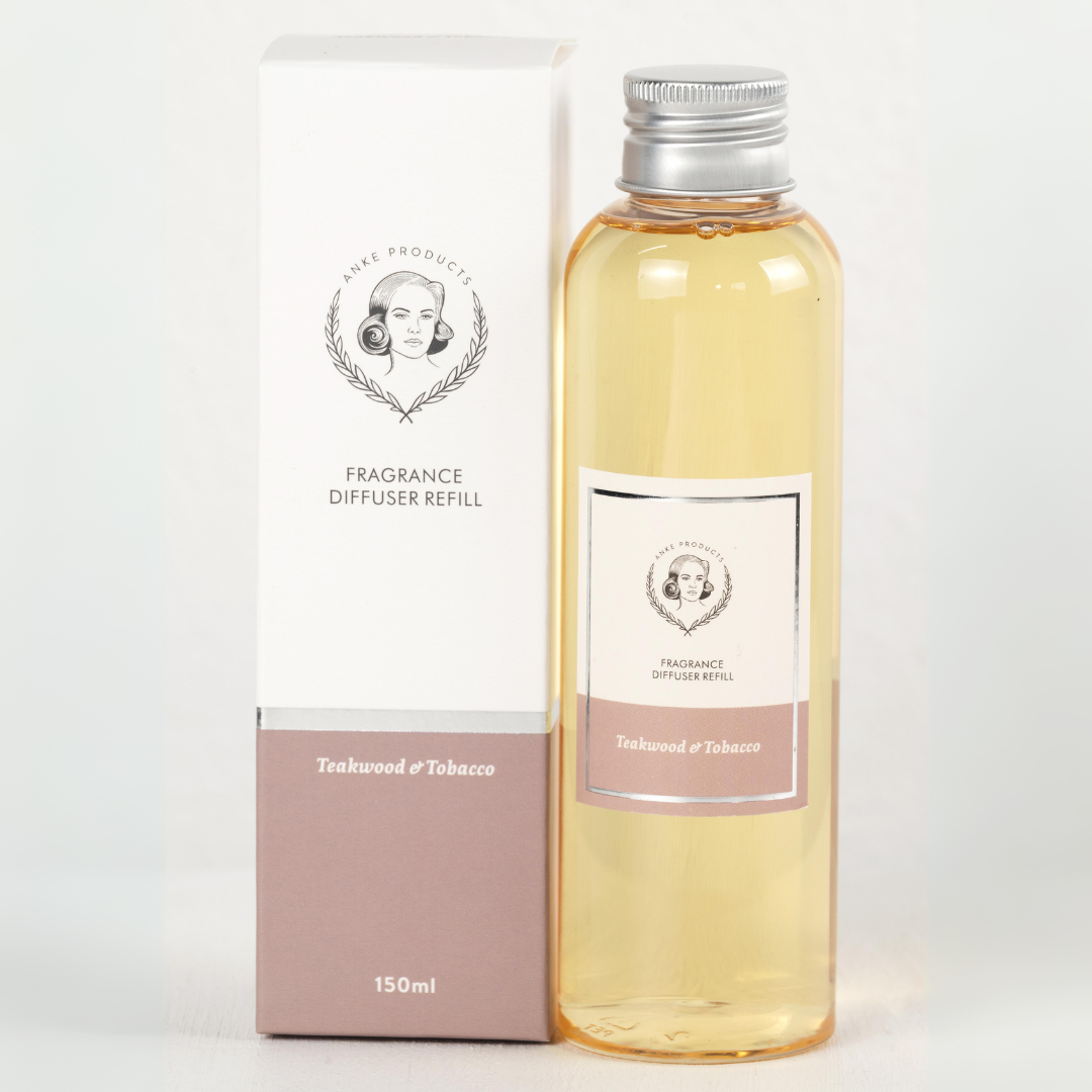 Diffuser Refill Bottle | Teakwood Tobacco | 150ml