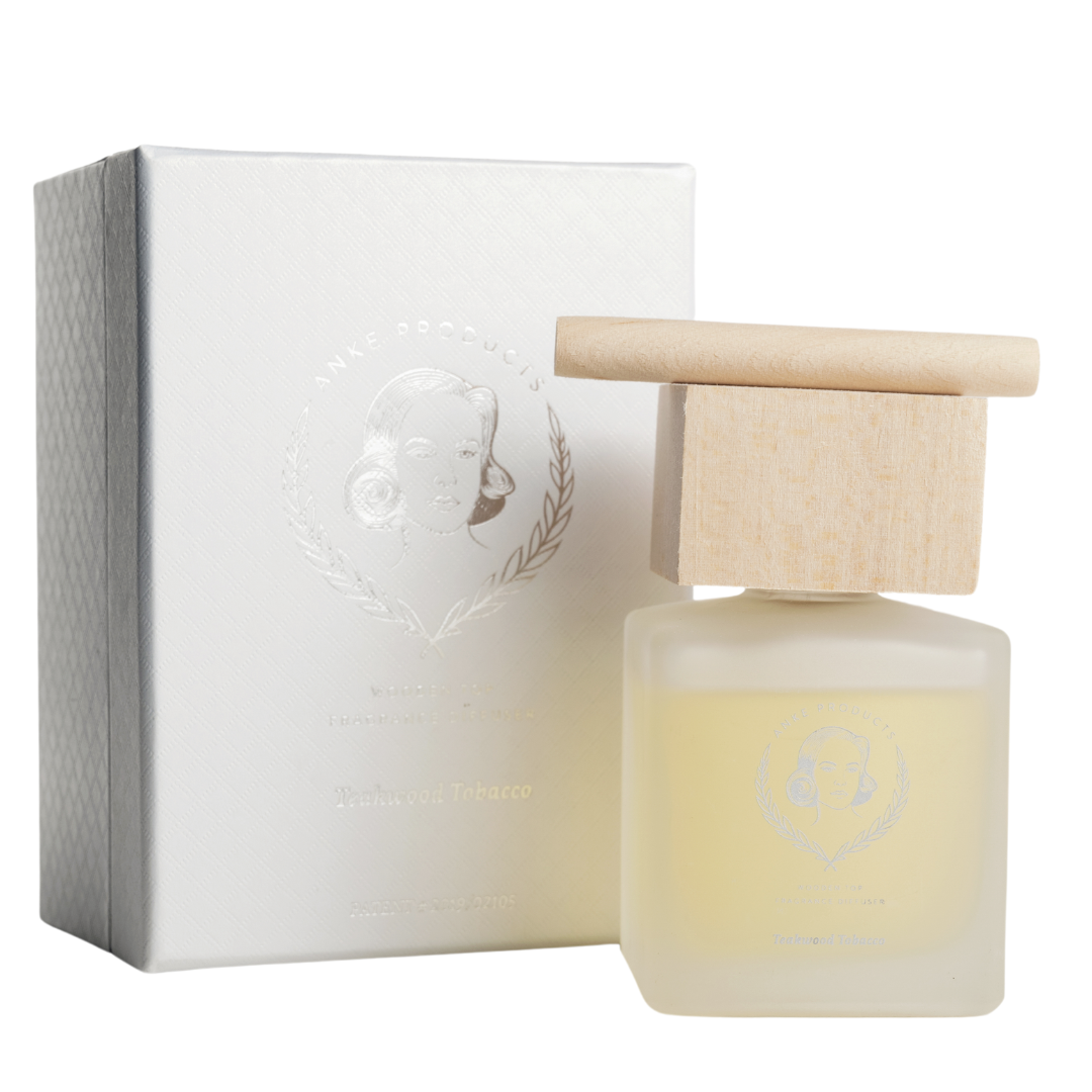 Wooden Top Diffuser 160ml | Teakwood Tobacco