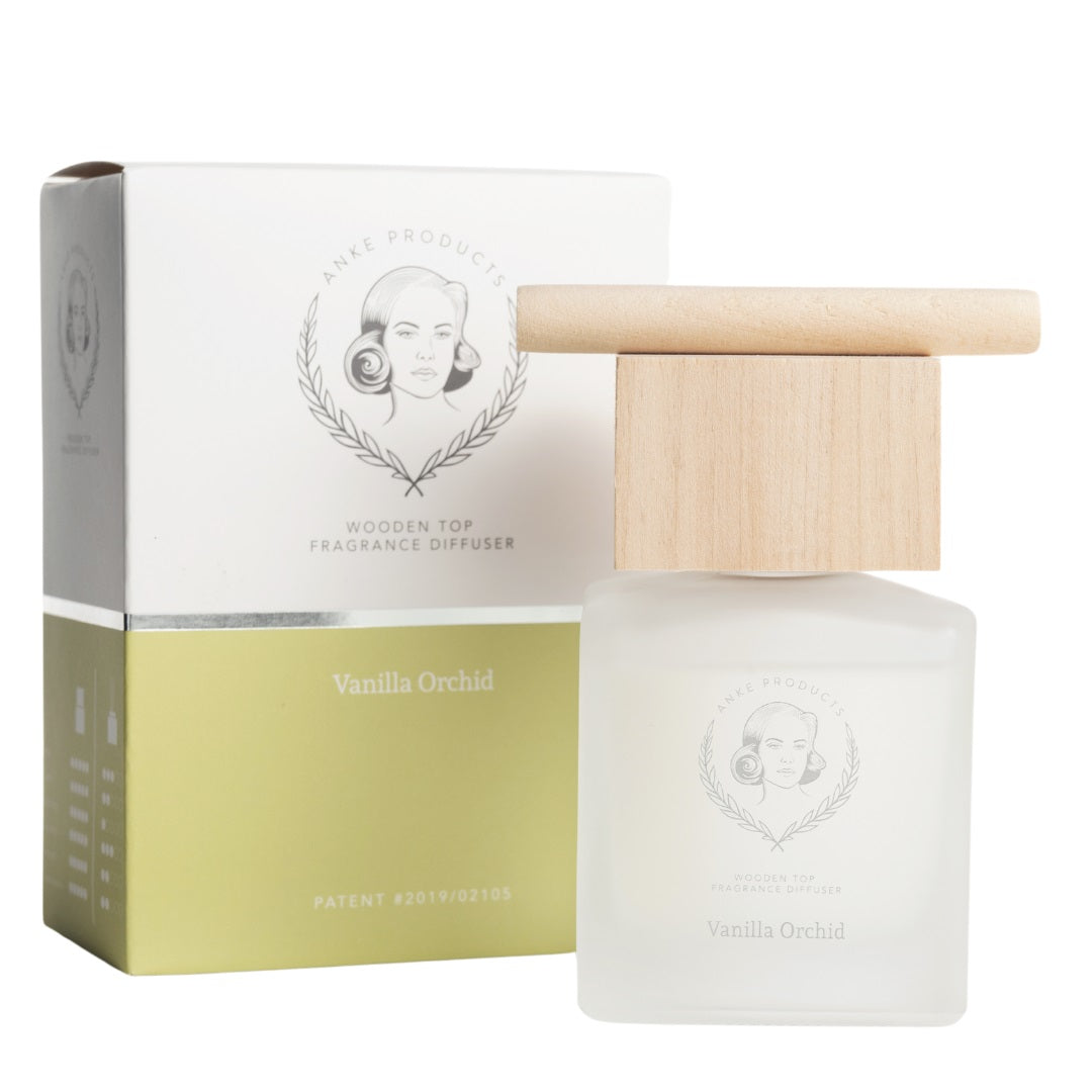 Wooden Top Diffuser 120ml Retail |  Vanilla Orchid