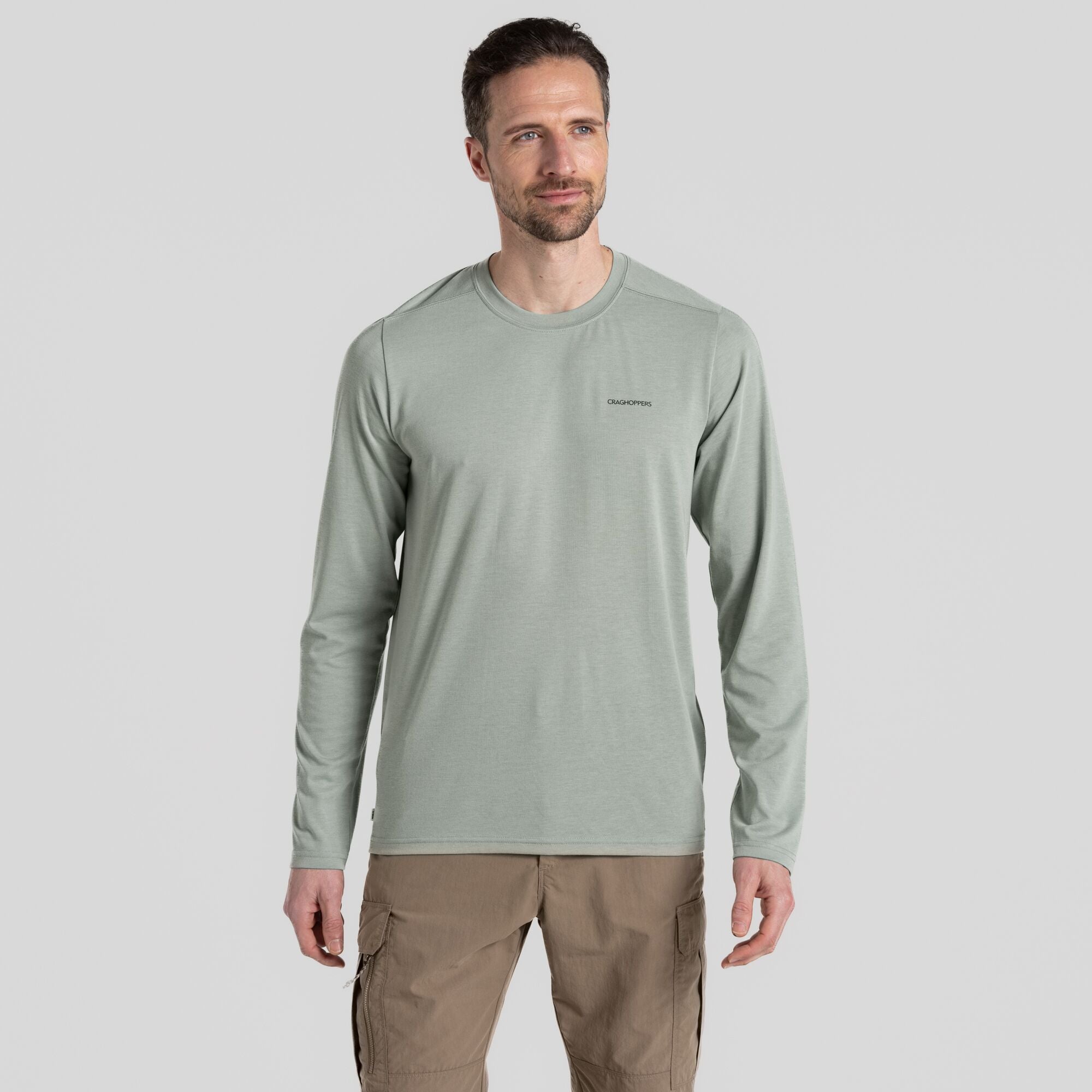 Nosilife Abel Long Sleeve T-Shirt | Lichen Green