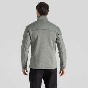 Torney Fleece Jacket | Lichen Green Marl