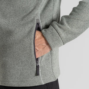 Torney Fleece Jacket | Lichen Green Marl