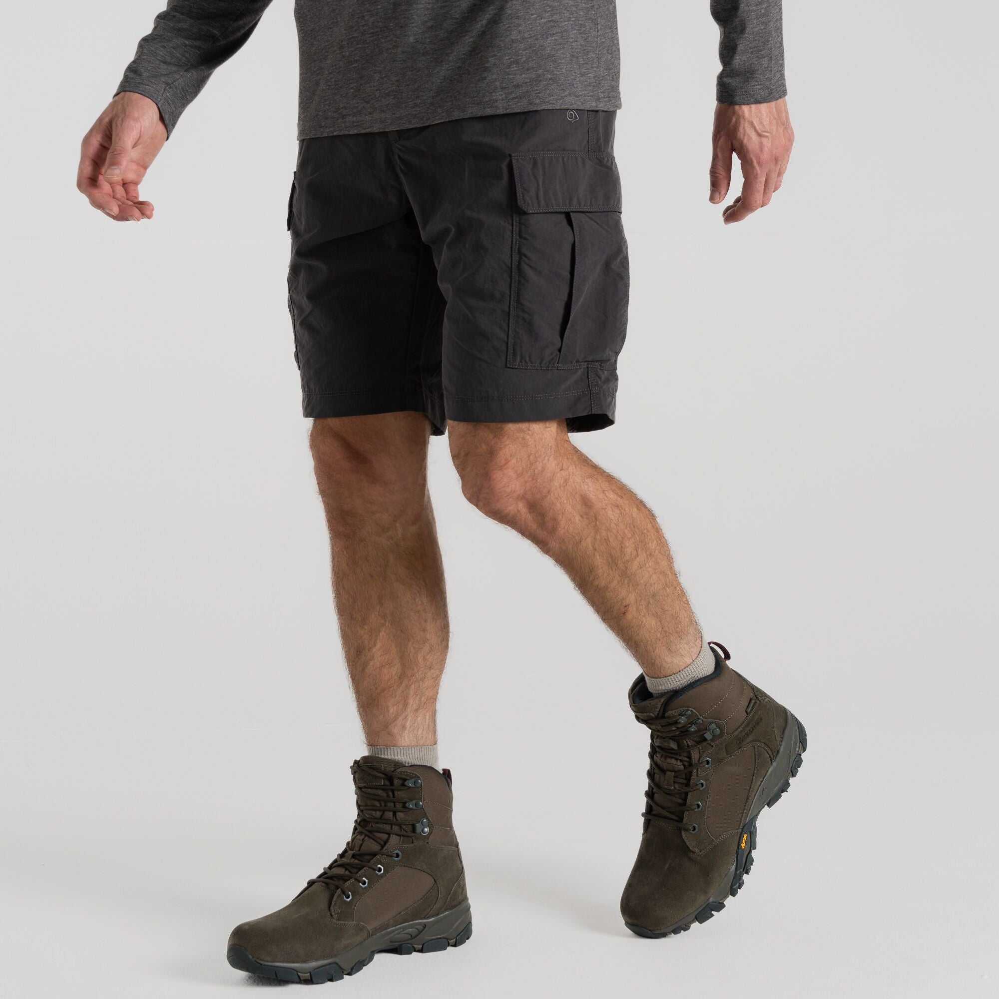Nosilife Cargo Shorts | Black Pepper