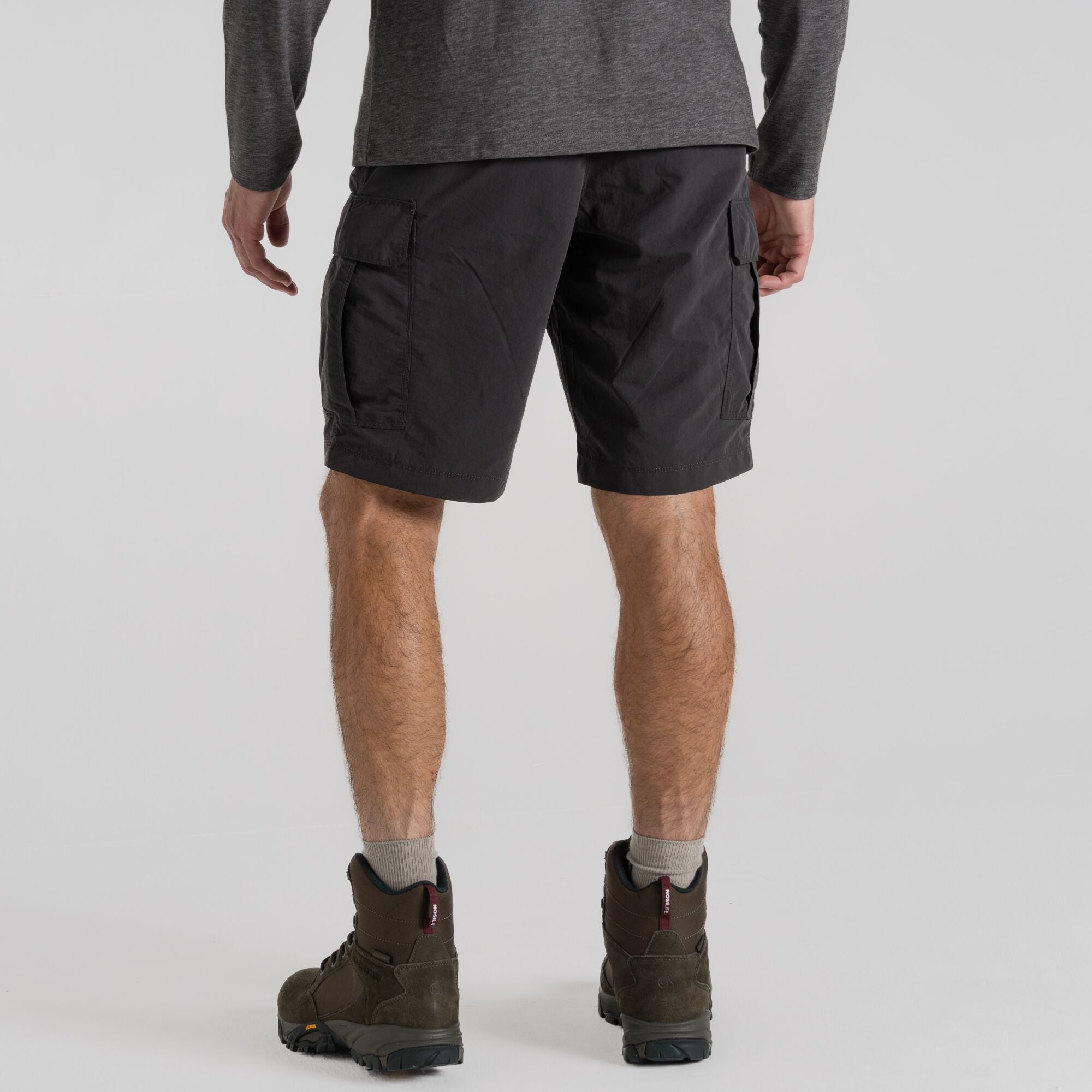 Nosilife Cargo Shorts | Black Pepper