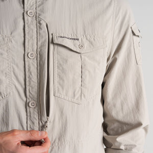 Nosilife Adventure III Long Sleeve Shirt | Parchment