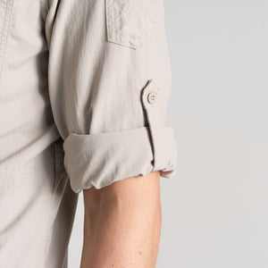 Nosilife Adventure III Long Sleeve Shirt | Parchment