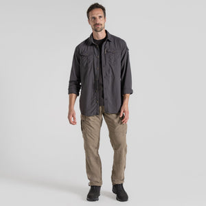 Nosilife Adventure III Long Sleeve Shirt | Black Pepper