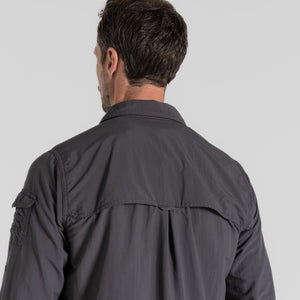 Nosilife Adventure III Long Sleeve Shirt | Black Pepper