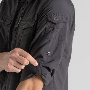 Nosilife Adventure III Long Sleeve Shirt | Black Pepper