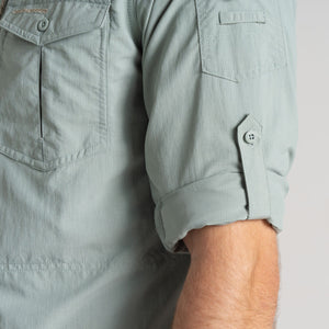 Nosilife Adventure III Long Sleeve Shirt | Lichen Green