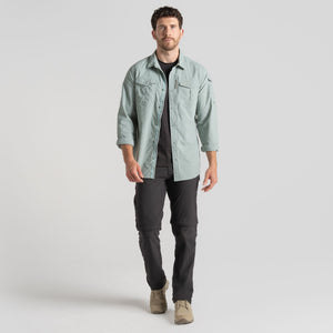 Nosilife Adventure III Long Sleeve Shirt | Lichen Green