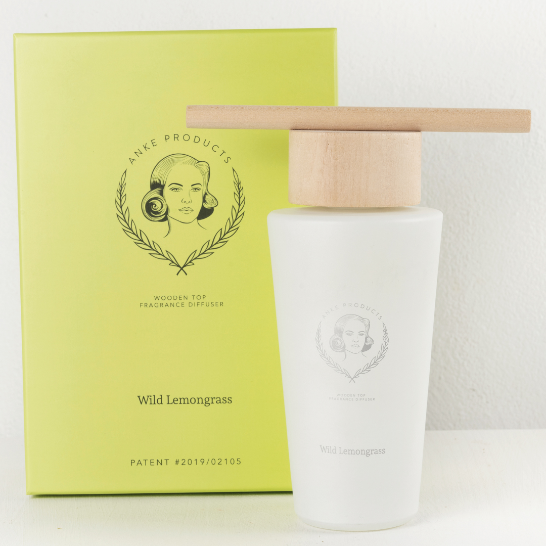 Wooden Top Foyer Diffuser 500ml | Wild Lemongrass