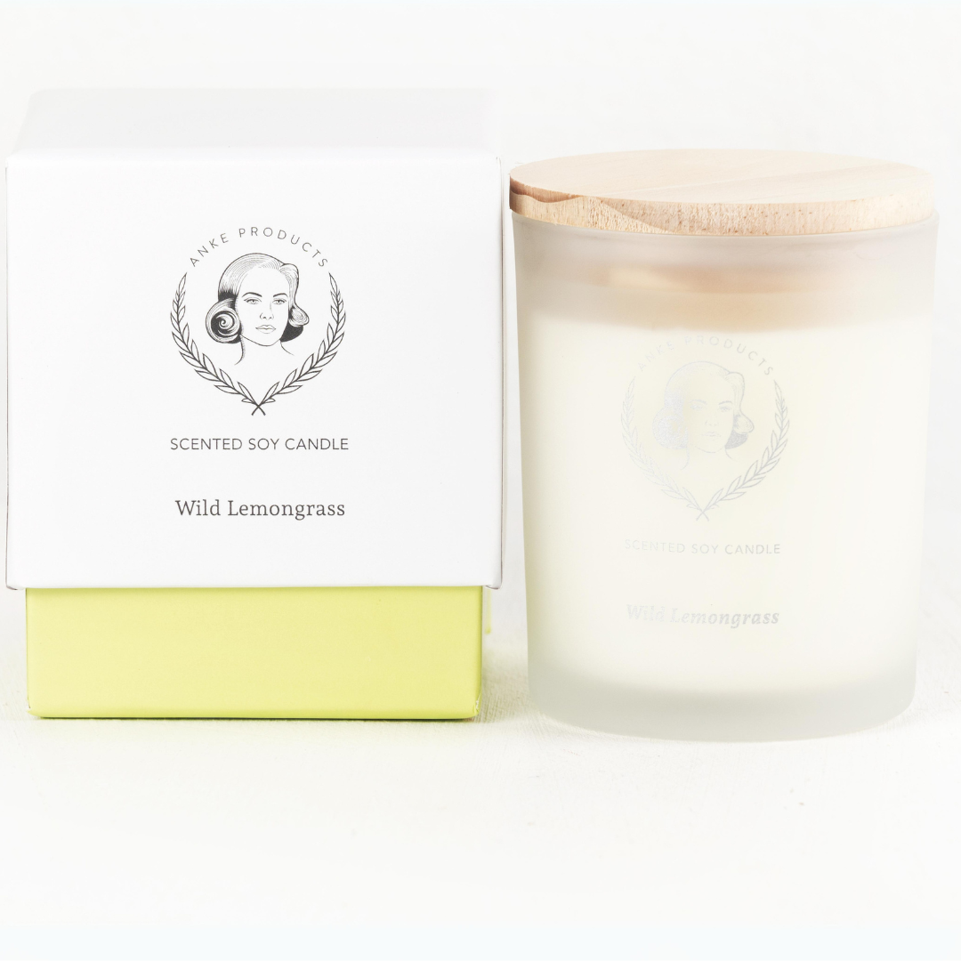 160g Scented Soy Candle | Wild Lemongrass